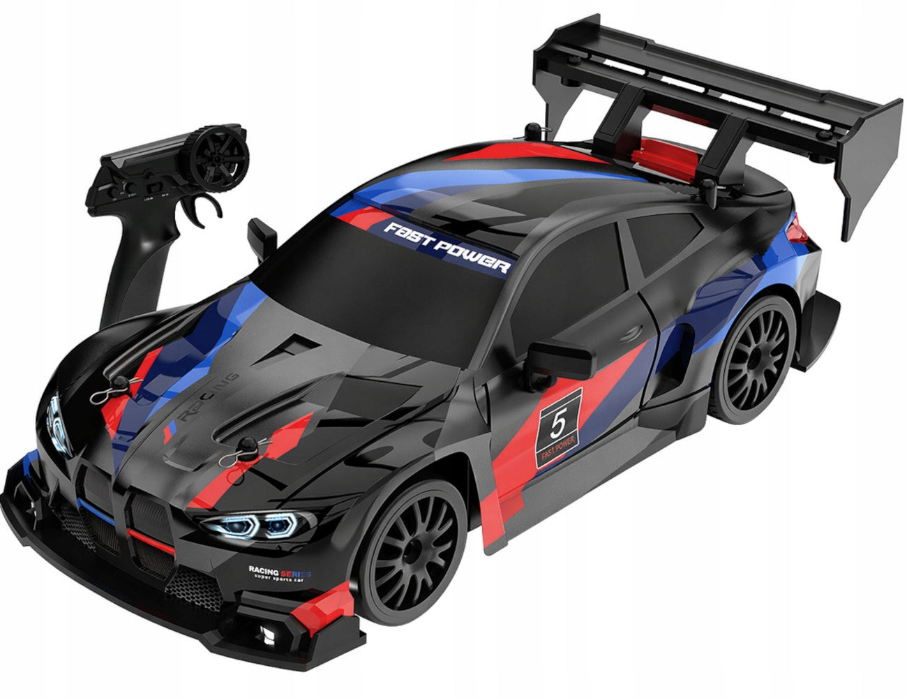 Speedek™ NightRacer – Auto RC z potrójnym podświetleniem LED
